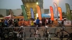 Bike transition zone